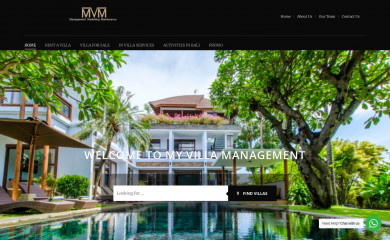 myvillamanagement.com screenshot