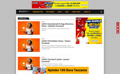 mzigotv.com screenshot