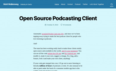 http://ma.tt screenshot
