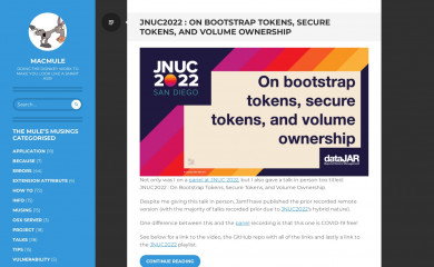 http://macmule.com screenshot