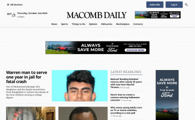 macombdaily.com screenshot