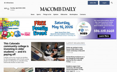 macombdaily.com screenshot