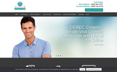 macombsmiles.com screenshot