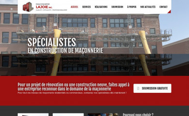 maconnerielajoie.com screenshot