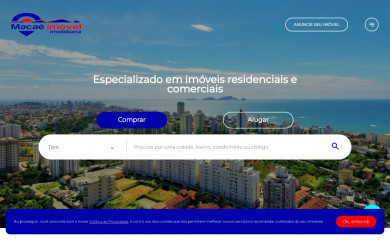 macaeimovel.com.br screenshot