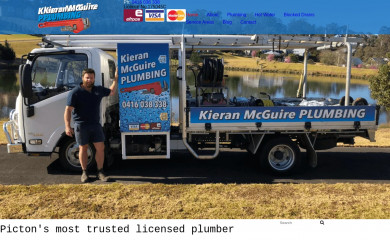 macarthurandwollondillyplumbing.com.au screenshot