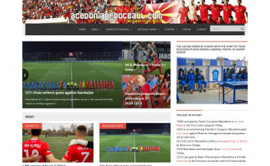 macedonianfootball.com screenshot