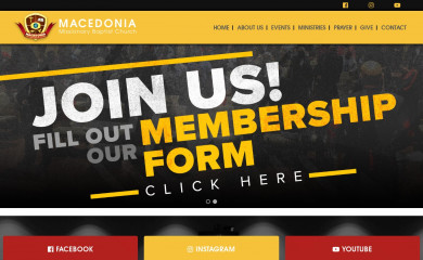 macedoniadayton.org screenshot