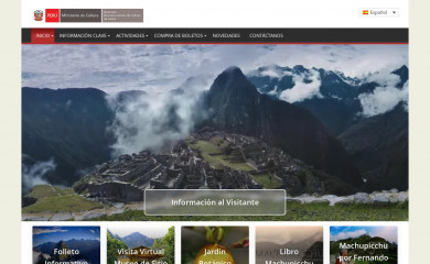 machupicchu.gob.pe screenshot