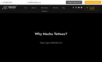 machutattoos.com screenshot