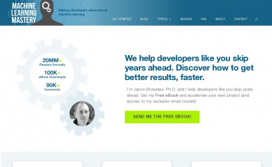 machinelearningmastery.com screenshot
