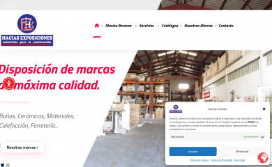 maciasexposiciones.com screenshot