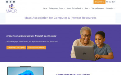 macir.org screenshot