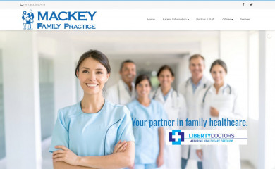 mackeyfamilypractice.com screenshot