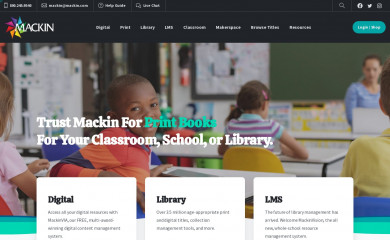 mackin.com screenshot