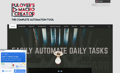 macrocreator.com screenshot