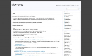 macronet.fi screenshot