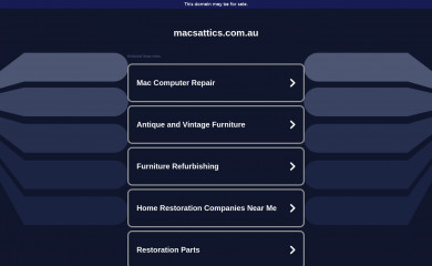 macsattics.com.au screenshot