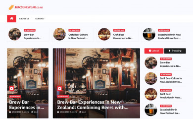macsbrewbar.co.nz screenshot