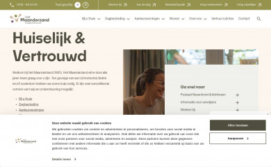 maanderzand.nl screenshot