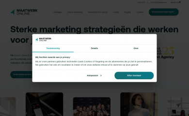 Maatwerk Online screenshot