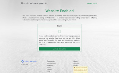 mabani.info screenshot