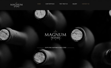 magnumwines.cn screenshot