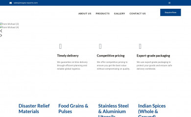 magna-exports.com screenshot
