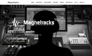 magnetracks.com screenshot