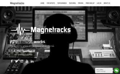 magnetracks.com screenshot