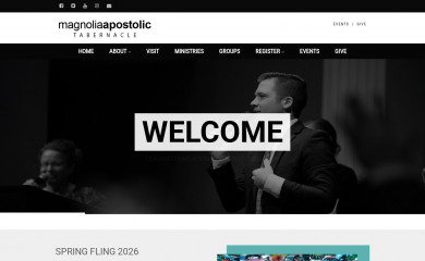magnoliaapostolic.org screenshot