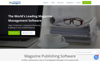 magazinemanager.com screenshot