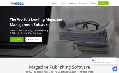 magazinemanager.com screenshot