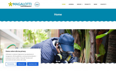 magalotti.it screenshot