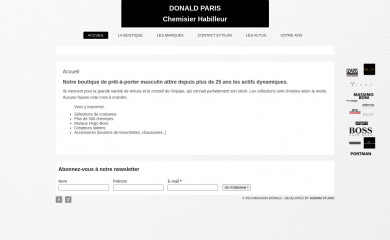 magasin-donald-paris.fr screenshot