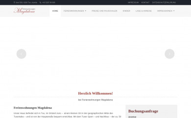 magdalena-tux.at screenshot