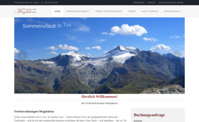 magdalena-tux.at screenshot