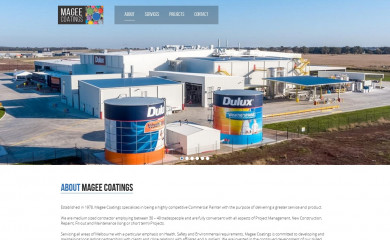 mageecoatings.com.au screenshot