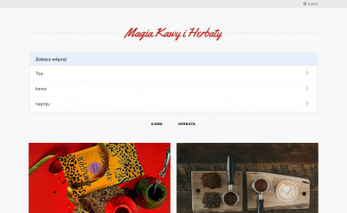 magiakawyiherbaty.pl screenshot