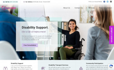 magiccare.com.au screenshot