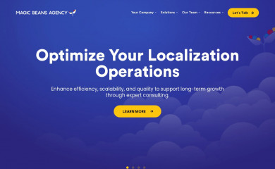 magicbeansagency.com screenshot