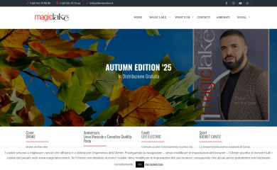 magiclakecomo.com screenshot
