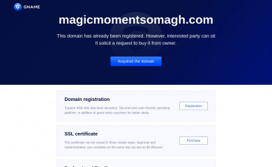 magicmomentsomagh.com screenshot