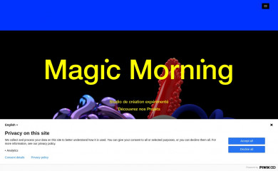 https://www.magicmorning.net screenshot