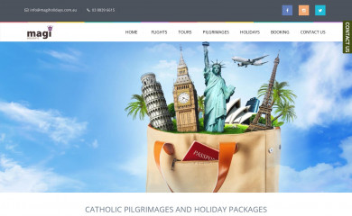 magiholidays.com.au screenshot