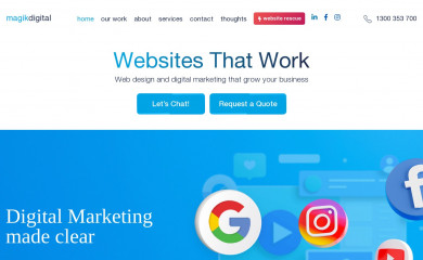magikdigital.com.au screenshot