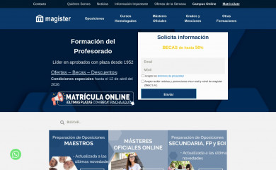 magister.com screenshot