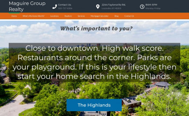 maguire-group.com screenshot