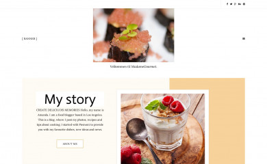 madamegourmet.dk screenshot