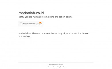 madaniah.co.id screenshot